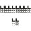 50Pcs Black Plastic Screen Frame Corner Brackets for Window Repair 4
