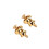6Pcs Golden Guitar Strap Metal Strap Button Set 10