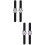 4Pièces Enfants Silicone Panda Portable Décor Noir 8