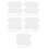 60Pcs White Disposable Eye Covers Lightweight Breathable Sleep Masks 5
