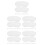 60Pcs White Disposable Eye Covers Lightweight Breathable Sleep Masks 7