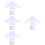 4Sets Reusable White Beekeeping Jacket Gloves Veil Protective Kit 6