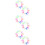 60Pcs Baby Silicone Pacifier Clips Holder Soft Assorted Colors 8