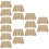 15Pcs Stackable Beige Paper Egg Tray Reusable Protective Egg Holder 7