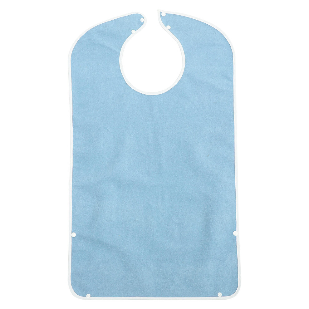Aboofan Blue 5Pcs Adult Bib For Eating Sky- Durable Elderly Clothing Protector