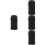 4Pcs High-Performance Black Running Wrist Phone Holder 5