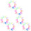 60Pcs Baby Silicone Pacifier Clips Holder Soft Assorted Colors 2