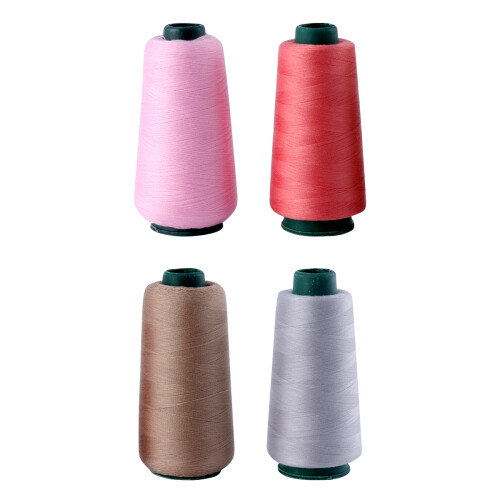 8Pcs Polyester Thread Set for Sewing Machine Quilting Assorted Colors