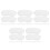 60Pcs White Disposable Eye Covers Lightweight Breathable Sleep Masks 2