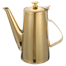 2Pcs Stainless Steel Olive Oil Dispenser Bottle Golden Kitchen Oil Pot