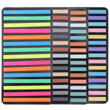 20Sets Assorted Color Pet Reading Strips Portable Sticky Page Markers
