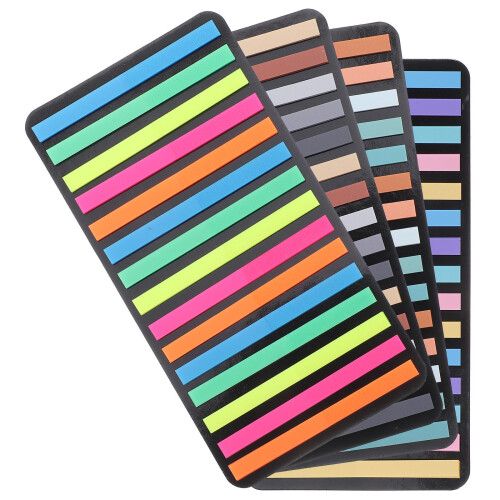 20Sets Assorted Color Pet Reading Strips Portable Sticky Page Markers 1