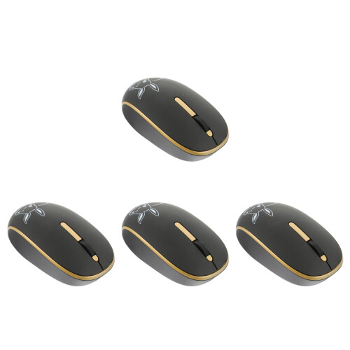 4Pcs Wireless Optical Mouse For Computer And Laptop No Battery 1