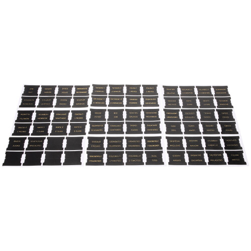 320Pcs Black Bible Tabs Blank DIY Bible Study Index Tabs 1