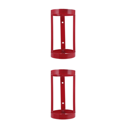 2pcs Fire Extinguisher Wall-Mounted Bracket Wall Hanger Hanging Holder 2