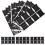 320Pcs Black Bible Tabs Blank DIY Bible Study Index Tabs 1