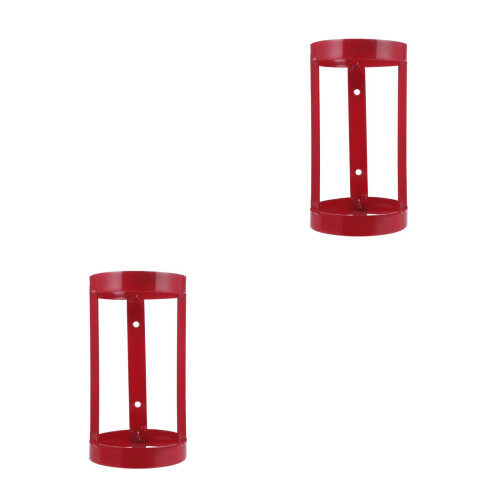 2pcs Fire Extinguisher Wall-Mounted Bracket Wall Hanger Hanging Holder 1