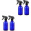 4Pcs Blue Glass Spray Bottles Refillable Water Sprayers for Home Use 3