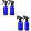 4Pcs Blue Glass Spray Bottles Refillable Water Sprayers for Home Use 5