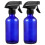 4Pcs Blue Glass Spray Bottles Refillable Water Sprayers for Home Use 8