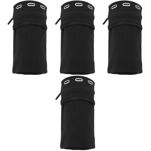 4Pcs High-Performance Black Running Wrist Phone Holder 2