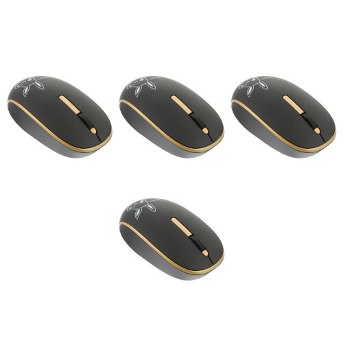 4Pcs Wireless Optical Mouse For Computer And Laptop No Battery 2