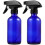 4Pcs Blue Glass Spray Bottles Refillable Water Sprayers for Home Use 1