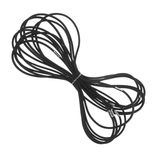 30Pièces Noires En Caoutchouc Pour Suspension Micro 2