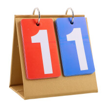 Easy Flip Scoreboard Paper PP Portable Scoreboard for Game Nights
