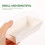 80Pcs Multi-Function Bakery Boxes White Paper Plastic for Party Treats 9