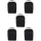 5Pcs Black Eva Protective Baseball Hat Storage and Travel Case 9