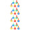 20Pcs Reusable Sponge Stamper Painting Tools for Kids Assorted Colors 7