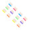 8Pcs Colorful Note Labels Sticky Tabs for Students and Planners 7