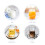 10Pcs Enamel Mug White Retro Coffee and Water Cup 6