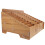 8Pcs Brown Wood Phone Storage Case Multi-Grid for Classroom and Office 10
