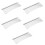 5Pcs Clear Acrylic Keyboard Stand for Desk Office Computer Accessories 6