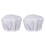 4Pcs White Cotton Nurse Doctor Caps Practical Working Workshop Hats 1