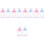 120 Pcs Pacifiers Decorative Ornaments For Baby Shower 5