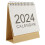 2Pcs Paper Mini Desk Calendars 2023 2024 Creative Home Decor 1