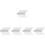 60Pcs Silver Replacement Springs for Pruning Shears Gardening Tools 6