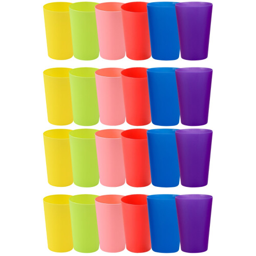 24Pcs Bright Stacking Cups for Kids Early Learning and Coordination 2