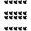 400 Pcs Black Plastic Bear Doll Nose 14mm For Diy Craft Projects 3
