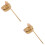 2 Sets Buddhist Percussion Instrument De Meditación Fish 7