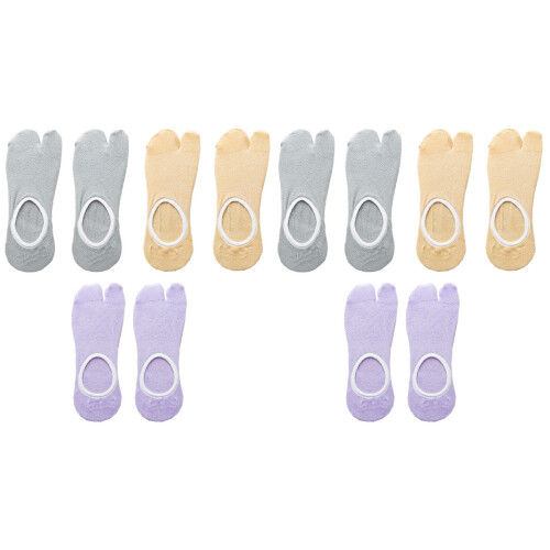 2 Pcs Tabi Socks Man Woman Seamless Thin Breathable 1