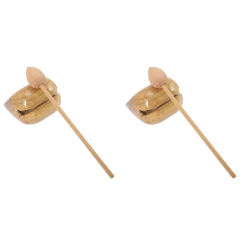 2 Sets Buddhist Percussion Instrument De Meditación Fish 2