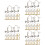 Set Of 5 Clips For Earrings Making Non-Pierced Setting Components 8