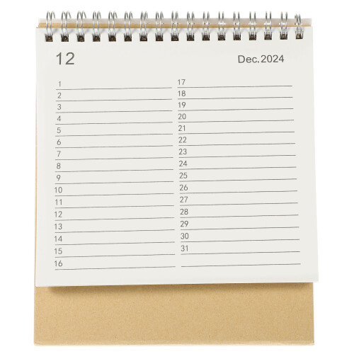 2Pcs Paper Mini Desk Calendars 2023 2024 Creative Home Decor 2