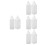 8Pcs Durable Plastic Squeeze Bottles for Sauces and Condiments 3