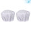 4Pcs White Cotton Nurse Doctor Caps Practical Working Workshop Hats 8