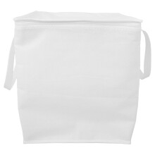 3Pcs White Insulated Shopping Bags Reusable Thermal Food Carrier Tote